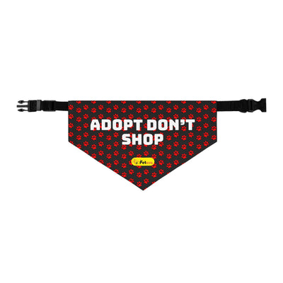 Adopt Dont Shop, Pet Bandana Collar